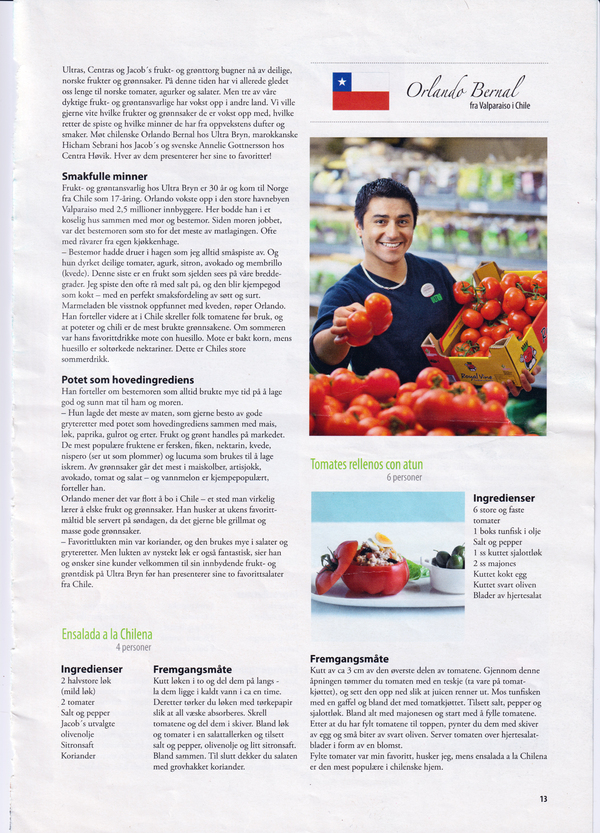 Entrevista a Orlando Bernal en Noruega