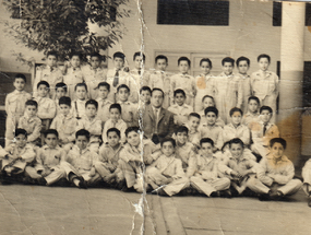 Recuerdo del colegio de mi esposo