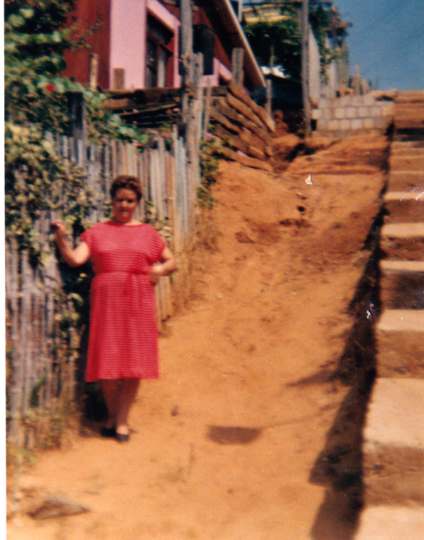 La escala de la casa de mi madre