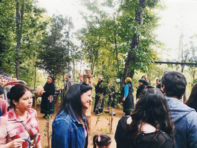 Acompañadas en la investidura