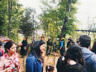 Acompañadas en la investidura