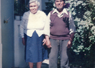Mamá y papá de paseo en Santiago