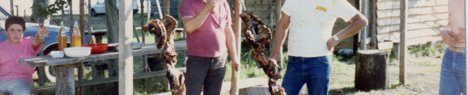 Asado de fin de año junto a los colegas