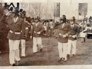 Desfile tercera compañía