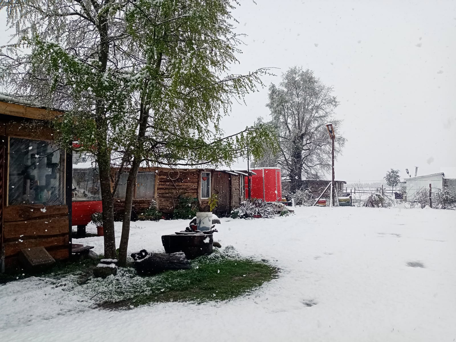 Nieve en el sur Nieve en el sur
