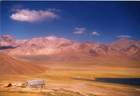 Refugio de arrieros en la cordillera Refugio de arrieros en la cordillera