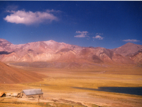 Refugio de arrieros en la cordillera