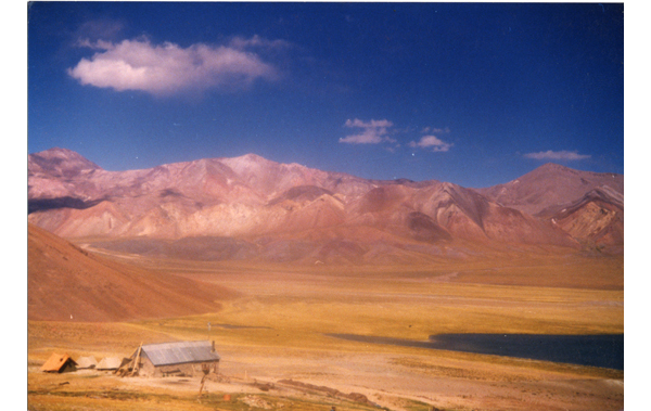 Refugio de arrieros en la cordillera