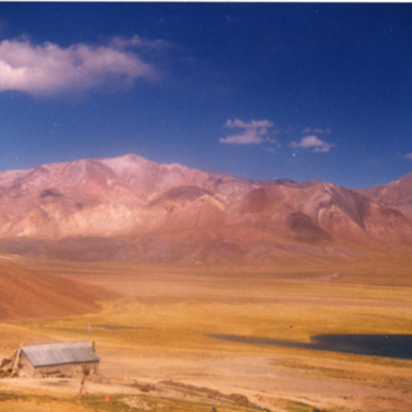 Refugio de arrieros en la cordillera