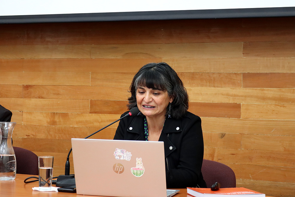 Cynthia Suárez, encargada de Vinculación con el Medio del ARV Cynthia Suárez, encargada de Vinculación con el Medio del ARV