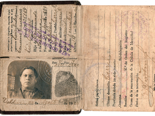 Cédula identidad de Luis Cancino Cancino