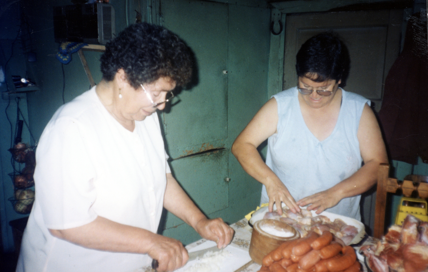 Preparando un curanto Preparando un curanto