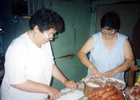 Preparando un curanto