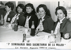 Primer Seminario de la Secretaría de la Mujer