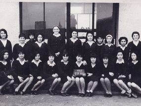 Foto grupal del curso 1°F