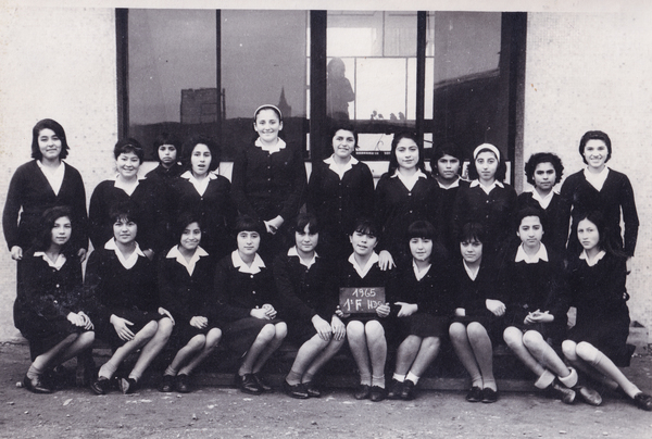 Foto grupal del curso 1°F