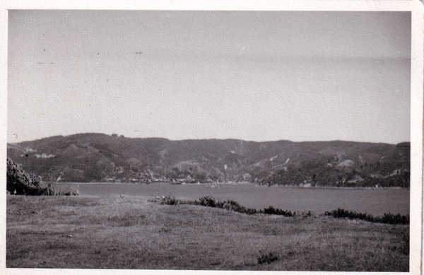 Vista de Corral desde el Fuerte Niebla