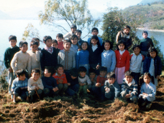 Estudiantes Escuela Rural Pitreño