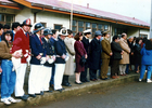 Autoridades de la comuna de Lago Ranco en desfile