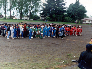 Olimpiada escolar en Ignao Lago Ranco