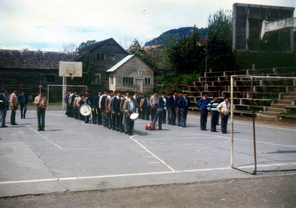 Banda escolar de la Escuela Mixta Superior N°1 de Lago Ranco