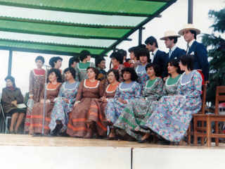 Desfile en la plaza