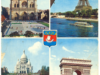 Postal enviada desde Paris