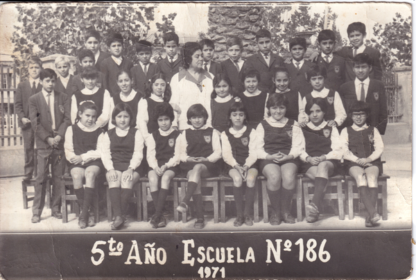 Fotografía de 5° año Escuela N° 186
