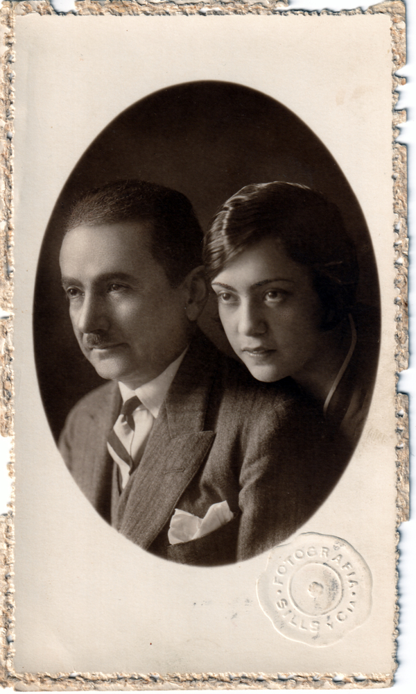 Foto del matrimonio de mi abuela