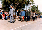 Desfile banda ex alumnos