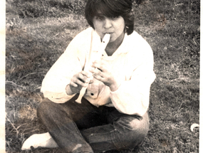 Tocando flauta