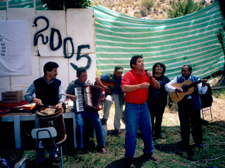 Conjunto Canta Catemu en celebración del Club de Pesca y Caza