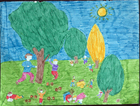 Dibujo de concurso para revista