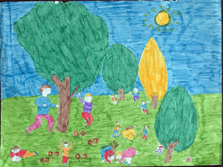 Dibujo de concurso para revista