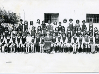 Alumnas de la Escuela N° 2