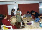 Taller de cestería de totora