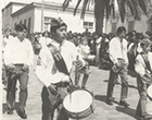 Banda de guerra de la Escuela Nº 10