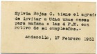 Invitación a cumpleaños Invitación a cumpleaños