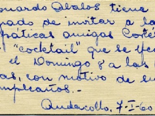Invitación a cumpleaños Invitación a cumpleaños