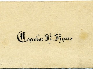 Tarjeta de presentación de Carlos Hans Tarjeta de presentación de Carlos Hans