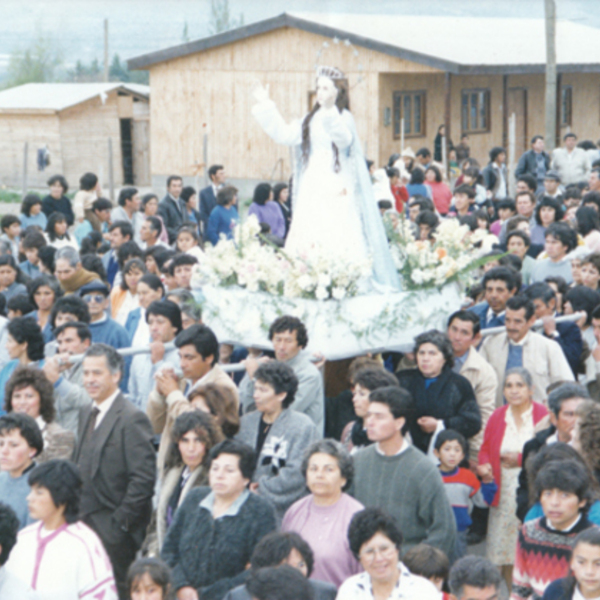 Procesión de la virgen del Tránsito