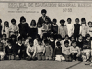 Estudiantes de la Escuela N° 53