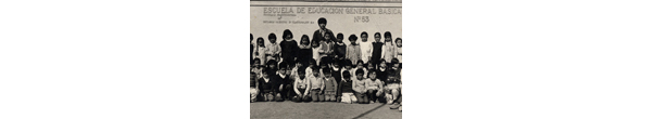 Estudiantes de la Escuela N° 53