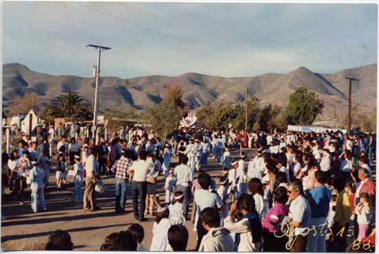 Procesión de la virgen del Tránsito