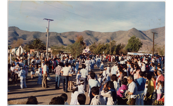 Procesión de la virgen del Tránsito