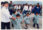Primer desfile del jardín infantil "Pampanito