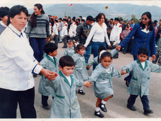 Primer desfile del jardín infantil "Pampanito