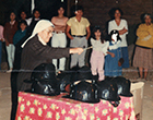 Ceremonia de bautizo del Cuerpo de Bomberos