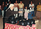 Ceremonia de bautizo del Cuerpo de Bomberos