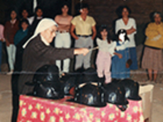 Ceremonia de bautizo del Cuerpo de Bomberos